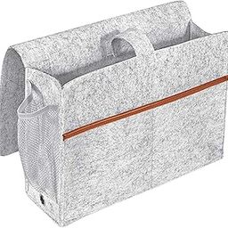 BNF®Sofa Storage Bag Book Holder Caddy Bedside Organizer Pocket Bag Light Grey|Home & Garden | Household Supplies & Cleaning | Home Organization |1 Piece Bedside Storage Pocket-image-46