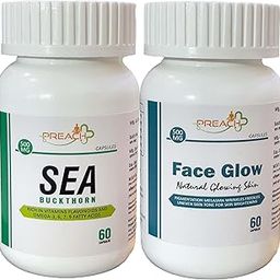 Sea Buck Thorn 60 and Face Glow 60 For Pigmentation, Melasma, Skin whitining, wrinkles & For Sensitive Skin-image-62