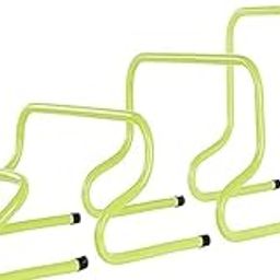 Fitness Zone Agility Speed Training and Practice Hurdle Set of 4 (1X6 Inch, 1X9Inch, 1X12Inch, 1X15Inch-image-73