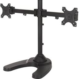 Rife Dual Monitor Stand, Adjustable Aluminum VESA Desk Mount for 13"-27" LCD/LED Monitors | Tilt, Swivel, and Rotate | Height Adjustable | Reduce Neck & Back Pains-18