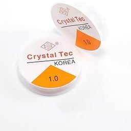 Elastic Wire for Bracelets & Jewelry - 1.0 mm Crystal Tec Clear Stretch Cord-1