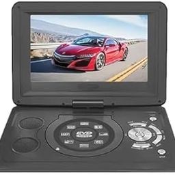 13.9 Inches Portable DVD Player with Screen Portable DVD EVD Player TV/FM/USB/Game Function Region-Free USB Port 270 Degree Rotation Swivel | Swivel Screen Entertainment Device |-image-5