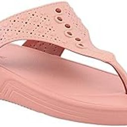 Sofoam Women's Comfort Thong Sandals, Black, Perforated Design with Studded Details-picture-13