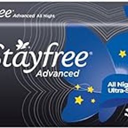 Stayfree Advanced Extra Large All Night Soft Cover Sanitary Pads For Women With Wings, 28 Pads-image-30