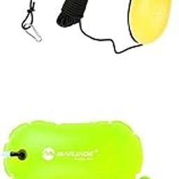 CALANDIS™ High Visible Swim Buoy Tow Float Inflatable Air Bag Kayak Tow Rope Tow Line | Training Aids | Swimming | Water Sports-image-28