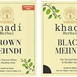 Vagad’s Khadi Black Mehndi 100gm | Natural | Ammonia Free Henna & Vagad’s Khadi Brown Mehndi 100gm | Natural | Ammonia Free Henna-9