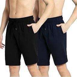 Plus Sizes Men's Cotton Knee length Shorts(M,L,XL,XXL,3XL,4XL,5XL shorts) | Casual and Night Wear Mens Shorts-image-35