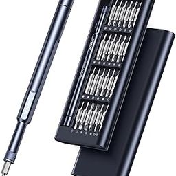 Wesdut 49-in-1 Small Screwdriver Set, [Super Durable] Tiny Torx Screwdriver Fits All Ring Doorbell, Precision Magnetic Mini Repair Tool Kit for Watch, Laptop, Eyeglass, Camera, Men Gift Screw Driver-29