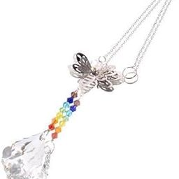ATORSE 5xCrystals Rainbow Outdoor Indoor Hanging Ornament Prism Style D-image-71