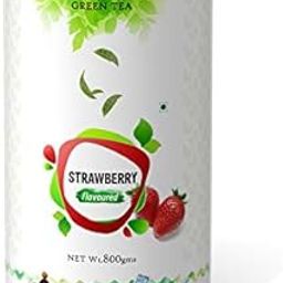 The Tea Planet Strawberry Flavoured Instant Green Tea just add hot water- 800 gm-47