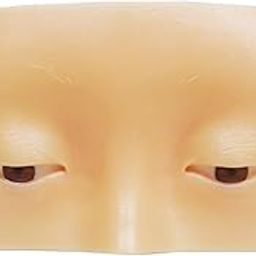 R A Products Pro Makeup Practice Face Board, Makeup Palette, Silicone Based Face Makeup Dummy - Natural-picture-27
