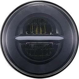 LIU HJG 7 Inch 90W 12V-80V Round Led Headlight with Minus DRL-14