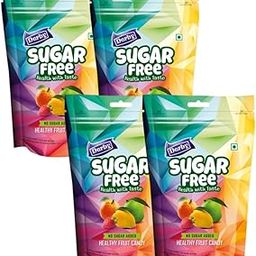 Derby Sugar Free Healthy Fruit Candy, No Sugar Added, Assorted Flavours (Mango, Strawberry, Kacha Kairy, Orange) Pack of 4 each pack 80gm-image-26