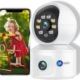 Maizic Smarthome 4G Sim Based Dual Lens/Screen (2MP+2MP) Full HD Home Security Smart Camera, Pan & Tilt CCTV Camera, Motion Detection, Auto Tracking, Night Vision, 2 Way Audio, SD Card Upto 128GB-11
