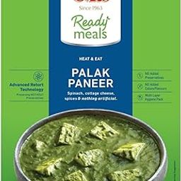 Gits Ready to Eat Palak Paneer, Pure Veg, Heat and Eat Indian Dish, Microwaveable, 285g-image-53