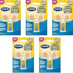 Special Pack of 5 DR. Scholls Corn/Callous REM Liquid 26200 0.33 oz-20