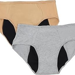 Everyday High Flow Period Panty for Women & Girls | Cotton High-Rise | Reusable | Leak-Proof | No Pads | Comfy & Super Absorbent | Stain & Rash-Free | Pack of 2-image-16