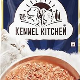 Kennel Kitchen Shreds in Gravy | Chicken with Tuna 70g | Wet Cat Food for Adult Cats and Kittens | Premium Cat Gravies with Natural Ingredients | Preservative Free-image-30