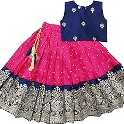 feliz the designer studio Girls Readymade Lehenga Choli Set-picture-0