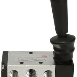 4H210-08 5 Port 2 Position 1/4 Inch PT Hand Lever Operated Control Pneumatic Manual Hand Pull Solenoid Valve Solenoid Manual Control Push Pull Pneumatic Solonaid Valve (1/4"NPT)-28