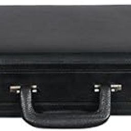 Genuine Leather Expandable Briefcase Black. Dimensions: 45.72cm x 10.16cm x 31.75cm (L x W x H)-picture-32