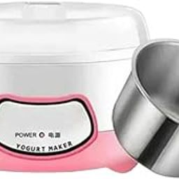 KEZIFY Electric Yogurt Maker Machine – 1L Automatic Yogurt Maker with Stainless Steel Inner Container | 15W Portable Multicolor Curd Maker for Home | Easy & Healthy Homemade Dahi Maker-4