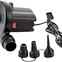 Virza Trade Electric Portable Inflator & Deflator Vacuum Air Pump for Sofa, Bed, Swimming Pool Tubes, Toys, Mattresses-image-1