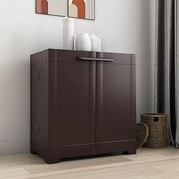 Nilkamal Freedom Mini 09 (FMSC09) Shoe Rack Plastic Cabinet 3-Year Warranty with Dustproof Door – Shoe Rack for Home, Chappal Stand for Home Indoor & Outdoor, Shoes Rack Plastic with Door.-picture-15