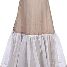 Cotton blend Women's Cancan Skirts|Hoop Less Underskirt Petticoat|Wedding Lahenga Crinoline|Volume Extension Lehenga, Gown And Skirt|Free Size Waist With Adjustable Length Gold Skirt-picture-27