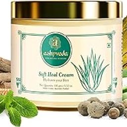 Ashpveda Ayurvedic Foot Heal Cream For Rough, Dry and Cracked Heels and feet with Cocoa Butter, Aloe Vera and Turmeric - Moisturizes Dry Feet, Combats Feet Odour and Infections-image-55