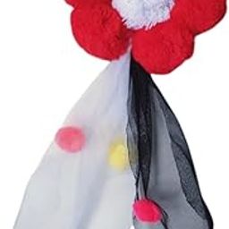 NET RED FLOWER ALIGATOR CLIP-image-47