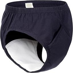 MAGICMOON Reusable adult diaper, Washable adult diapers, Incontinence Protective Underwear for Women, High Waist Panties For Women, Leak Proof, Blue(Y) Color (XL)-picture-17
