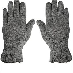 Warm Winter Gloves For Girls & Women, with thermal fleece lining inside for cold weather, Touchscreen enabled, Now drive/ride without any discomfort-image-16