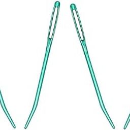 The Style Sutra 4pcs Aluminium Large-Eye Bent Tip Tapestry Darning Needles Knitting Green|Crafts | Sewing | Hand Sewing Needles & Accs-image-99