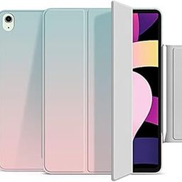 ProElite Case Cover for iPad Air 11 Inch M3/M2 2025/2024, iPad Air 5th Generation Case 2022/iPad Air 4th Gen Case 2020 10.9 Inch, Smart Magnetic Case Cover for Apple iPad Air, Cyan Blue-image-21
