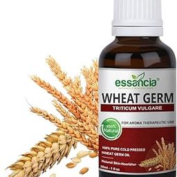essancia - NATURALLY IN EVERY DROP Wheat Germ Oil For Hair Care, Skin Care & General Health - Pure, Cold Pressed, Unrefined Therapeutic Grade (30Ml)-image-96