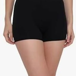 Women’s Seamless Stretchable Boyshorts – High Waist, Ultra Soft, No Panty Lines – Ideal Workout (Black)-image-24