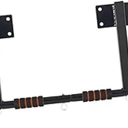 THE STYLE SUTRA Wall Mount Chin-up Bar Non-Slip Dip Bar for Indoor Upper Workout Adults Black-picture-31