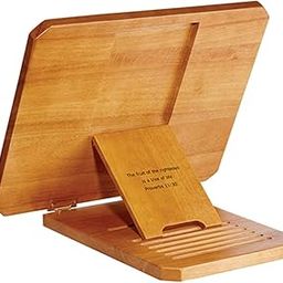 Christian Brands Bible/Missal Stand with Silk-Screened Verse - Medium Oak-image-94