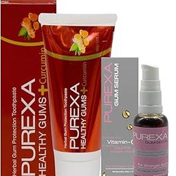 Purexa Herbal Gum Serum Toothpaste | Daily Protection Against Gum Problems | Bleeding Gums | Maintains Oral Hygiene With Strong Teeth & Fresh Breath (Toothpaste & Gum Serum, 30 ML)-11