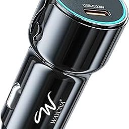 Wayona 63W Type C Car Charger Dual Port USB A+C PD Fast Charging, Car Accessories Adapter Compatible with iPhone 16/15 Pro/Pro Max/14/13/12/iPad/MacBook,Samsung Galaxy S25/S24/S23-image-36