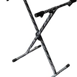 MG MUSIC GALAXY Heavy-Duty, SINGLE-X, Adjustable Piano Keyboard Stand with Lock-30