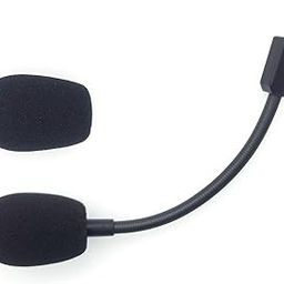 Mic Replacement Fits for Razer BlackShark V2,V2 Pro Gen 1,V2 SE Wireless Gaming Headsets, Noise Cancelling 3.5mm Jack Boom BlackShark PC Game Sound Microphone Set with 2 Pcs Foam Covers-21