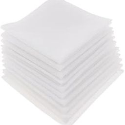 50 Pieces Handkerchiefs Unisex Vintage 100% Cotton Hanky Washable Kerchiefs|Clothing Shoes & Accessories | Mens Accessories | Handkerchiefs|50 Pieces Handkerchiefs-image-12