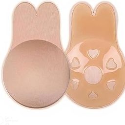 Silicone Covers Nipple Reusable for Women (2 Pair) with Double Sided Tape 36 Pieces, Fashion Clothing Accessorie Nude-image-16