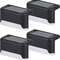 TRENDYTOYS Deck Lights Outdoor 4 Pack, Sollar Step Lights Waterproof Led Sollar Lights for Outdoor Sttairs, Step, Fence, Yard, Patio, and Pathway-image-50