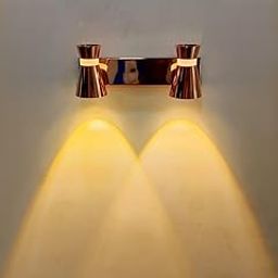 FILLISKA® 3 in 1 Double Wall spot/Picture/Display/Mirror Light with Adjustable Head and Colour Changing Function (RoseGold-397)-picture-2