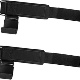 MERISHOPP®2Pcs Weight Lifting Hooks Equipment Hand Grips Support Portable Weight Grips Black Board|Sporting Goods | Fitness Running & Yoga | Strength Training | Gloves Straps & Hooks-image-96