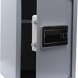 BonKaso Safe Locker for Home|50 Litres|Digital Locker |Home lockers for house|Electronic LED Display|Grey-image-82