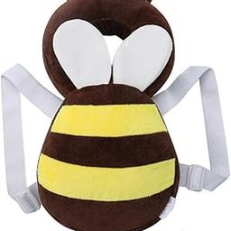 HUG PUPPY Baby Head Protector Cushion Plush Soft Multicolor Toy Early Learning Toy Fall Protection Helmet Baby Head Protector Child Adjustable Shoulder Strap (Bworn)-5